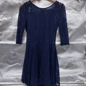 Fishbowl Blue lace Dress